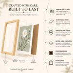 PAINTINGMANTRA Islamic Mashallah Arabic Calligraphy Framed Wall Art Painting For Living Room, Muslim Wall Art Painting With Frame For Home Decor, Set of 3, (17.6x12.9 Inch) - Image 8