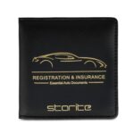 Storite Car Document Holder Organizer | RC, Insurance, PUC, Driving Licence Storage Wallet | Vehicle Glove Box for Registration & Owner Manual Papers (Black) - Image 10