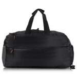 PRAYER Expandable Duffle Travel Bag Lightweight, Water-Repellent Gym & Travel Bag with Shoulder Strap & Comfortable Handle for Unisex- Black - Image 5