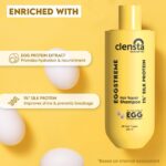 Clensta Eggstreme Hair Repair Shampoo With Egg Protein, Biotin & Hydrolyzed Silk Protein | Promotes Strengthening & Repair Damaged Hair | Sulfate & Paraben Free | For Men & Women - 250ml - Image 5
