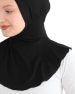 Prien Sport Hijab For Women, Muslim Head Scarf, Flexible Turban Girls, Chic Islamic Wear For Gym, Neck Collar Bonnet Viscose - Image 5