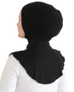 Prien Sport Hijab For Women, Muslim Head Scarf, Flexible Turban Girls, Chic Islamic Wear For Gym, Neck Collar Bonnet Viscose - Image 6