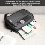 Wooum Sling Bag for Men & Women | Water-Resistant Crossbody Side Bag with Multiple Compartments | Messenger Bag for Office & Travel | 1 Year Warranty | Stylish Money Bag for Daily Use - Image 3