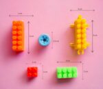 (DIY 100PCS Plastic Building Blocks for Kids Building Blocks Toy for Kids Puzzle Games for Kid, Toys for Children Educational & Learning Toy for Kid, Girls & Boys, 100, Count - Image 3