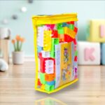 (DIY 100PCS Plastic Building Blocks for Kids Building Blocks Toy for Kids Puzzle Games for Kid, Toys for Children Educational & Learning Toy for Kid, Girls & Boys, 100, Count - Image 5