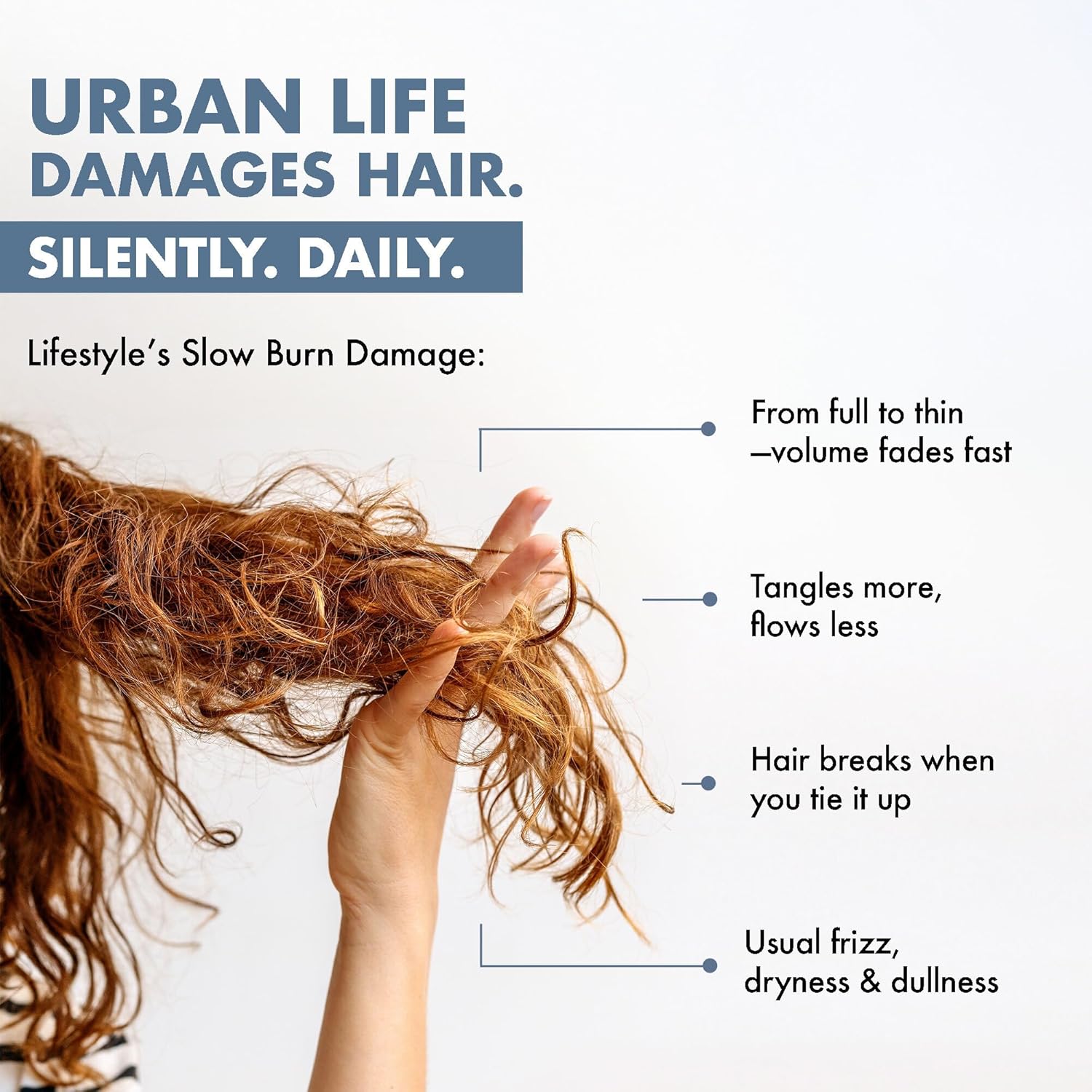ThriveCo Damage Repair Hair Healing Shampoo | for Dry & Frizzy Hair | Bond Repair for Chemically Treated & Colored Hair | Nourishes, Softens & Smoothens | 250ml - Image 4