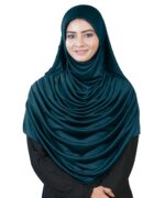 Mehar HIJAB'S MODEST WOMEN'S STYLISH FRILLED FAEEZAH HIJAB - Image 6
