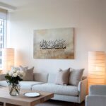 VIBBES Masha Allah Arabic Calligraphy Framed Wall Art, Islamic Home Decor, Gold Frame (Large - 20x14 Inches, White) - Image 8
