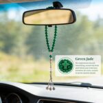 Healing Crystals 33 Beads Tasbih – 8mm Natural Gemstone Prayer Beads with Metal Charm – Round Islamic Tasbeeh for Meditation, Zikr, Namaz, Spiritual Healing - Image 4