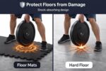 WENGTY EVA Interlocking Floor Mat for Kids Play, Gym Exercise, Prayer Room | Soft Cushion, Water Resistant, Non-Slip, Portable Multipurpose Foam Puzzle Tiles (30x30 cm, 10 Pieces) (Black) - Image 8