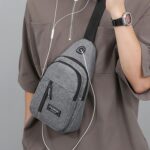 MOMISY Sling Chest Bag For Men Waterproof Sling Backpack Bag Cross body Bag for Travel | Hiking | Jogging | Gym | Picnic & Daily Use - Image 3