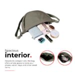 Tressential Nylon Half Moon Shape Crossbody Bag for Women Men | Lightweight Travel Crescent Shape Chest Bag | Sling Bag (Green) - Image 4