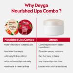 Deyga Nourished Lips Combo | Lip Scrub & Lip Balm | Exfoliate, Hydrate, Nourish & Moisturize | For Men & Women,1 Count,Multi - Image 7