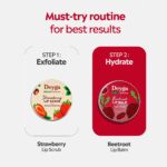 Deyga Nourished Lips Combo | Lip Scrub & Lip Balm | Exfoliate, Hydrate, Nourish & Moisturize | For Men & Women,1 Count,Multi - Image 8