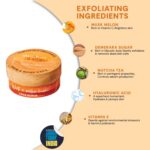 Mintree Certified Organic Face Scrub for Tan Removal & Soft-Smooth-Glowing Skin. Infused with Musk Melon, Matcha Tea, Hyaluronic Acid. Dermatologist Recommended For All Skin Types & Daily Use - Image 5