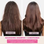 Baes Club's Goat Milk 2-in-1 Shampoo + Conditioner – Goat Milk & Hydrolyzed Milk Protein Hair Cleanser for Soft, Smooth & Voluminous Hair (250 ml) - Image 4
