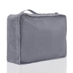 6 Set Compression Packing Cubes & Bags for Travel, Lightweight Travel Essentials, Luggage Organizers for Clothes, Shoes, Electronics, Cosmetics & Toiletries (Grey) - Image 6