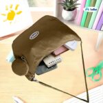 FunBlast Half Moon Bags for Women and Men - Slim & Stylish with Luxury Fabric and Zippers - Side Sling Bag & Waist Bag with Coin Pouch for Men & Women, Unisex Shoulder Crossbody Bags - Image 7