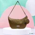 FunBlast Half Moon Bags for Women and Men - Slim & Stylish with Luxury Fabric and Zippers - Side Sling Bag & Waist Bag with Coin Pouch for Men & Women, Unisex Shoulder Crossbody Bags - Image 8