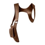 PU Leather Hidden Underarm Shoulder Bag Pocket for Cosplay Steampunk Parties Brown | Backpacks, Bags & Briefcases - Image 4