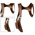 PU Leather Hidden Underarm Shoulder Bag Pocket for Cosplay Steampunk Parties Brown | Backpacks, Bags & Briefcases - Image 7