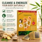 Detox Foot Pads with Bamboo Vinegar - Herbal Foot Patch for Night Use, Sleep Support Adhesive Foot Stickers for Relaxation, Foot Care and Daily Wellness Routine (Pack of 20) - Image 7