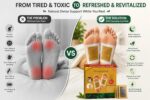 Detox Foot Pads with Bamboo Vinegar - Herbal Foot Patch for Night Use, Sleep Support Adhesive Foot Stickers for Relaxation, Foot Care and Daily Wellness Routine (Pack of 20) - Image 8