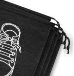 Shoe Bag for Travel & Storage Travel Organizer for Women & Men Travel Accessories Shoe Organizer Shoe Bags Pouches Travel Shoe Cover for Travelling Travel Essentials (6, Black) - Image 7