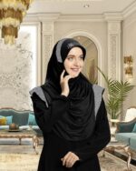 Modest Women's Designed Stylish Polycotton Feel Good Fabric Naaz Hijab XL - Image 4
