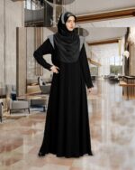 Modest Women's Designed Stylish Polycotton Feel Good Fabric Naaz Hijab XL - Image 6