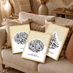 PAINTINGMANTRA Islamic Framed Wall Art Painting For Living Room, Alhamdulillah, Subhanallah Arabic Calligraphy Muslim Wall Art Painting With Frame For Home Decor, Set of 3, (17.6x12.9 Inch) - Image 6