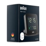 Braun Plastic Digital Alarm Clock with Snooze, Negative LCD Display, Quick Set, Crescendo beep Alarm in Black, Model BC09B - Image 7