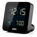 Braun Plastic Digital Alarm Clock with Snooze, Negative LCD Display, Quick Set, Crescendo beep Alarm in Black, Model BC09B - Image 9