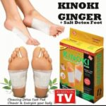 Detox Foot Pads - Ginger & Salt Adhesive Patches for Foot Care, Body Cleansing, Pain Relief, Relieve Stress, Relaxation | Organic Natural ingredients (Pack of 2 (20 Pads)) - Image 4