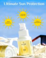 hydrating Sunscreen lotion | SPF 50 PA+++ | UV-A & UV-B High Protection| Water Resistant | Ultra Light , Aloe Vera extract , Zinc oxide & Aquaxy | For Women & Men | No White Cast , non comedogenic & oil free | All Skin Types - 50ML - Image 3