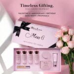 Mintree 8 in 1 Bath and Body Care Gift Set with Body Wash, Lotion, Scrub, Bathing Bar, Hand Cream, Shimmer Elixir, Shampoo and Conditioner For Women | All Skin Types | Suitable for Birthday, Anniversary Gifting and every special occasion - Image 8
