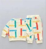 Aliya Fashion's Trendy Cotton Clothing Set for School and Casual Outings - Image 3