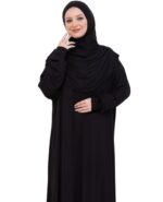 Prien Prayer Dress For Women, Cotton Muslim Abaya, Soft Hijab, Elegant Turkish Islamic Wear For Eid, Ramadan, Umrah, Hajj - Image 5