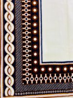 The House Ultra Premium Plus Colorful Theme, Luxurious & Elegant Turkish Prayer Mat/Rug (New Edition) 7th Design + A Set of 3 Free Beautiful Tasbeehs (110 * 70 CM) - Image 5