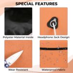 Kraptick Waist Bag, Fanny Pack & Crossbody Bag for Travel, Running, Hiking & Gym | Waterproof & Lightweight Bag | Adjustable Money Belt & Waist Pouch for Men & Women (Orange) - Image 5