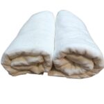 SAFA MARWA Ahram Ihram Ehram Fabric Set Hajj Umrah Ziyarah or Hajj and Umrah 5 Meter(Set of 2) Upper and Bottom, Pure White, New Dry Fast Microfiber Woven Technology - Image 4