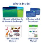 Skillmatics Activity Kit - Creative Storytelling & Skill Building with 150+ Reusable Stickers, Educational, Mess-Free Fun, Preschool & Kindergarten Toy, Gifts for Kids Ages 3, 4, 5, 6, 7 - Image 4