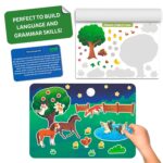 Skillmatics Activity Kit - Creative Storytelling & Skill Building with 150+ Reusable Stickers, Educational, Mess-Free Fun, Preschool & Kindergarten Toy, Gifts for Kids Ages 3, 4, 5, 6, 7 - Image 6