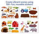 Skillmatics Activity Kit - Creative Storytelling & Skill Building with 150+ Reusable Stickers, Educational, Mess-Free Fun, Preschool & Kindergarten Toy, Gifts for Kids Ages 3, 4, 5, 6, 7 - Image 7
