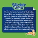 Skillmatics Activity Kit - Creative Storytelling & Skill Building with 150+ Reusable Stickers, Educational, Mess-Free Fun, Preschool & Kindergarten Toy, Gifts for Kids Ages 3, 4, 5, 6, 7 - Image 9