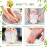 Foot Pads for Sleep Aid, Pain Relief & Toxin Removal, 10 Pieces - Image 3