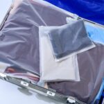 Pristu Polyethylene 5Pcs Transparent Packing Bags for Travelling,Shoes Storage Bag for Travel Organizer,Travelling, Zip Bags for Clothes, Cosmetic,Zip Lock Bag with Air Vent Hole (1 Set) - Image 8