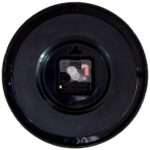 Tashi Enterprises 10X10-inch Plastic & Glass Wall Clock for Living Room | Analog Clocks |Black Frame |_NWD Pankh - Image 3