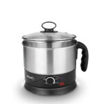 Pigeon Kessel Multipurpose Kettle 600 Watt, 1.2 L with Stainless Steel Body & 2 Slice Auto Pop up Toaster. A Smart Bread Toaster for Your Home (750 Watt) - Image 3
