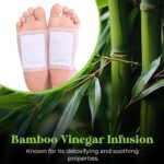Detox Foot Patches 10 Pads (Pack of 1) Bamboo Vinegar for Deep Sleep & Pain Relief | Herbal Foot Patch with Natural Ingredients | Acupoint Massage - Image 7